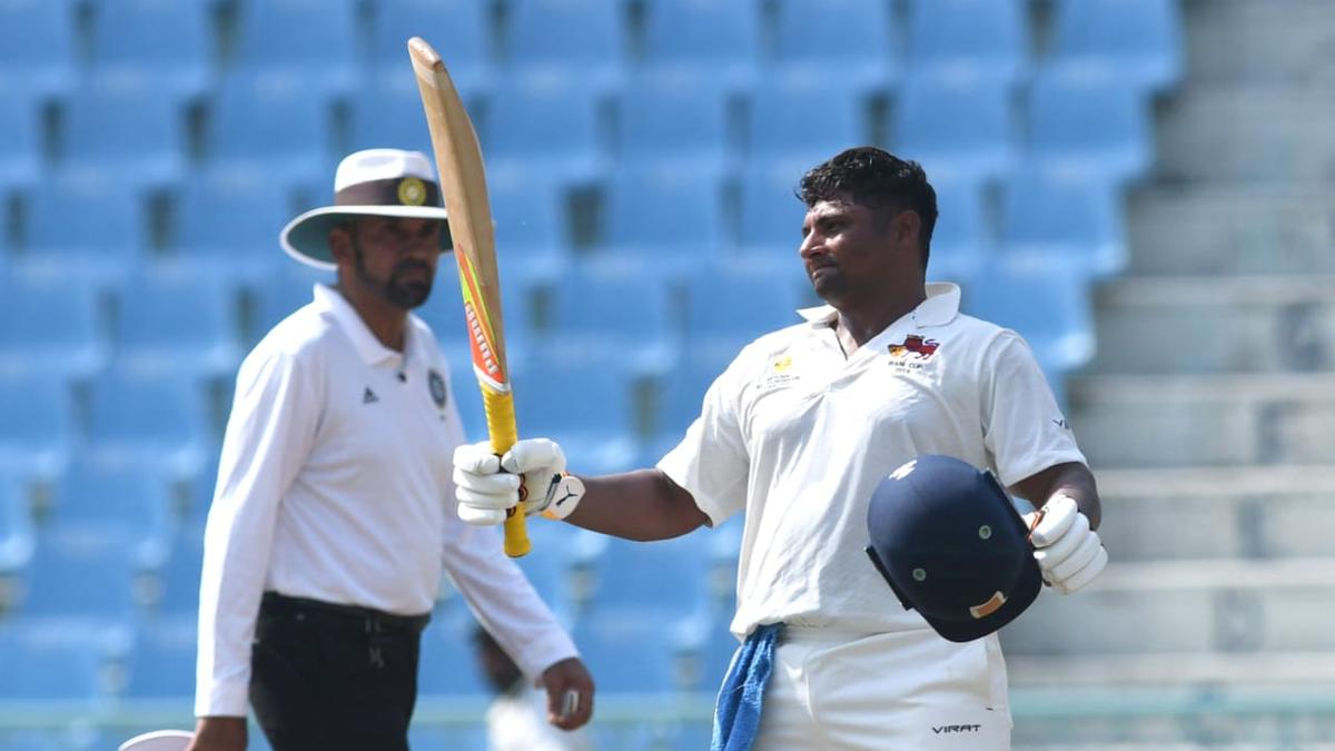 Irani Cup 2024-25, Day 2: Sarfaraz stands tall for Mumbai against Rest of India